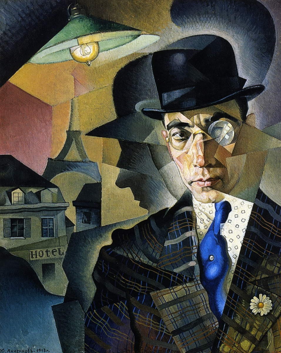 Portrait of the Artist-Photographer M. A. Sherling by Yuri Annenkov
